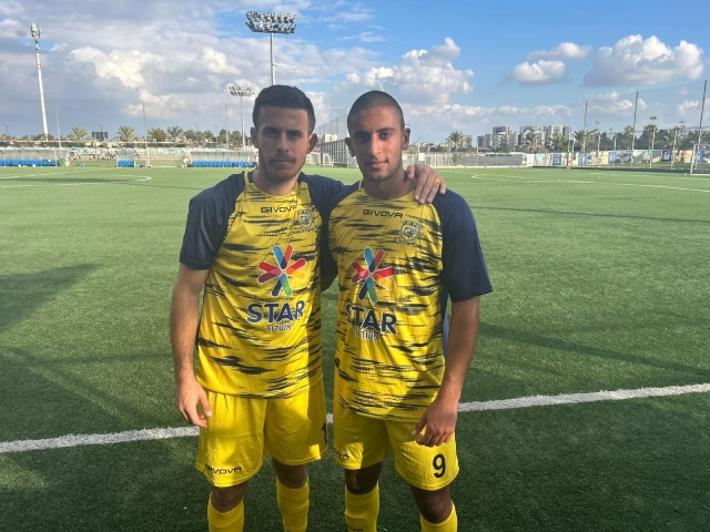 כובשי השערים של עירוני אשדוד: אחמד מצרי ושי מושל (אביחי דלאל)